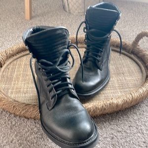 Rag & Bone Leather Spencer Commando Boots